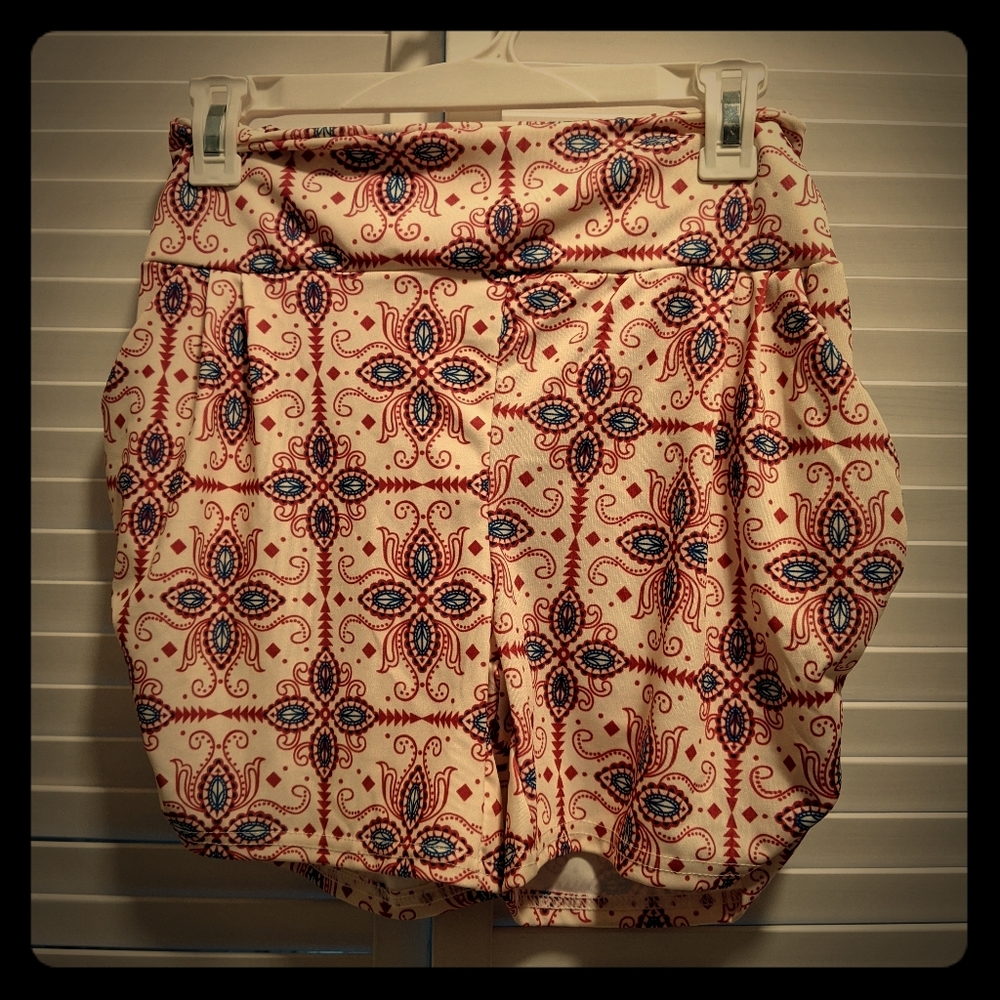 Bohemian harem shorts
